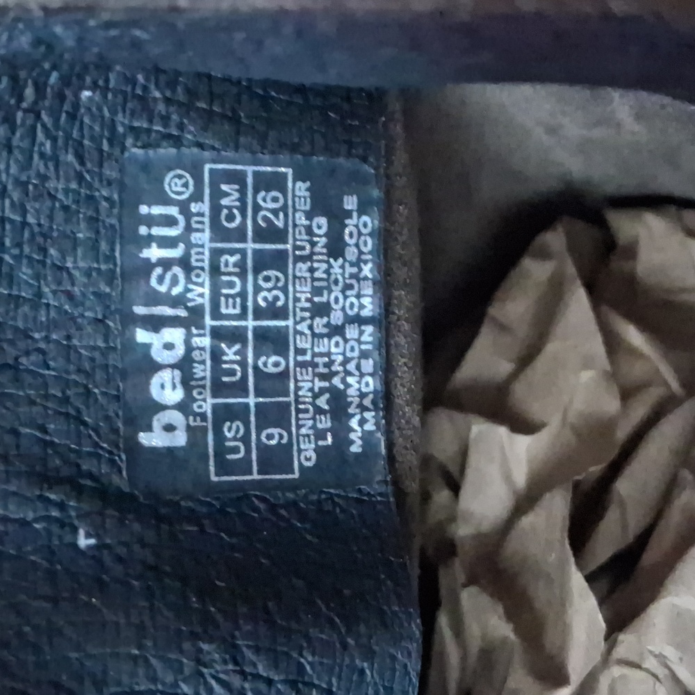 Bed Stu Size 9 Tall Leather Boots - Picture 2 of 16